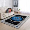 Boise State Broncos Ncaa Team Logo Nice Type 8148 Rug Area Carpet Home Decor Living Room