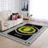 Oregon Ducks Ncaas Team Logo Type 8180 Rug Living Room Area Carpet Home Decor