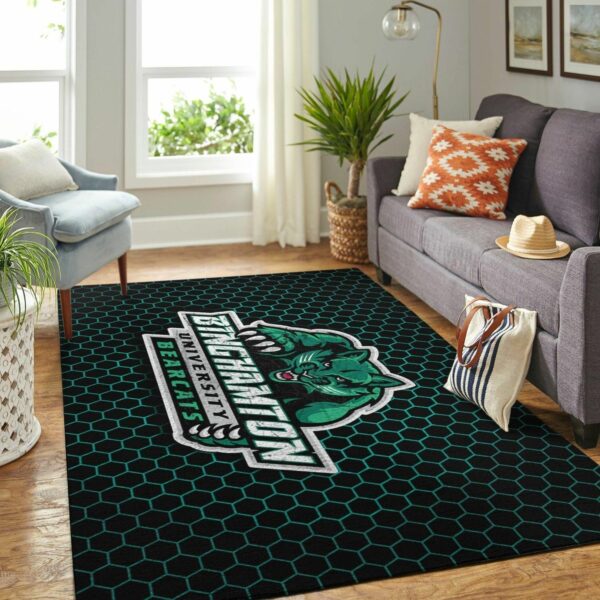 Binghamton Bearcatss Ncaa Football Basketball Custom Type 8229 Rug Living Room Home Decor Area Carpet